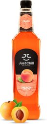 Just Chill Drinks Co. Peach Fruit Syrup, 1 Litre